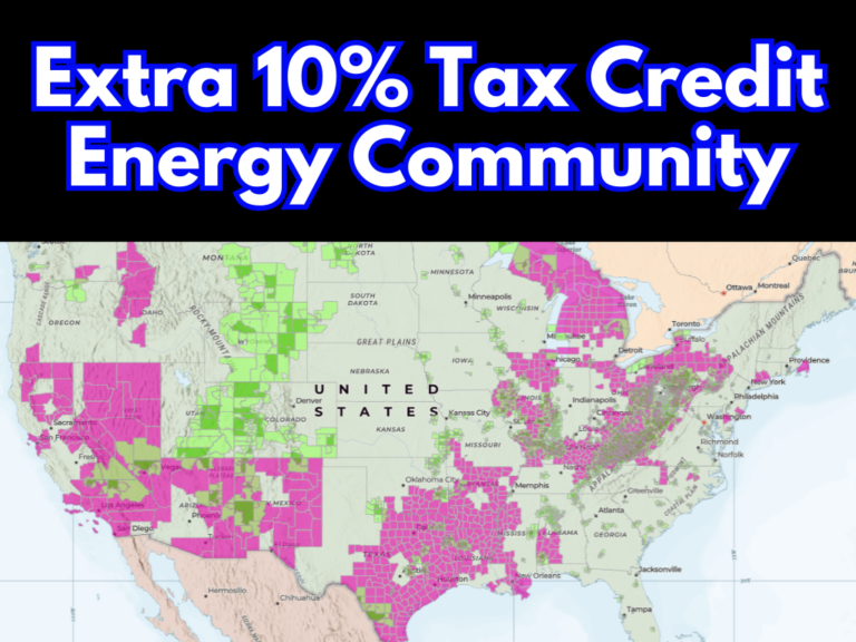 7 Solar Tax Max Energy Community Zones