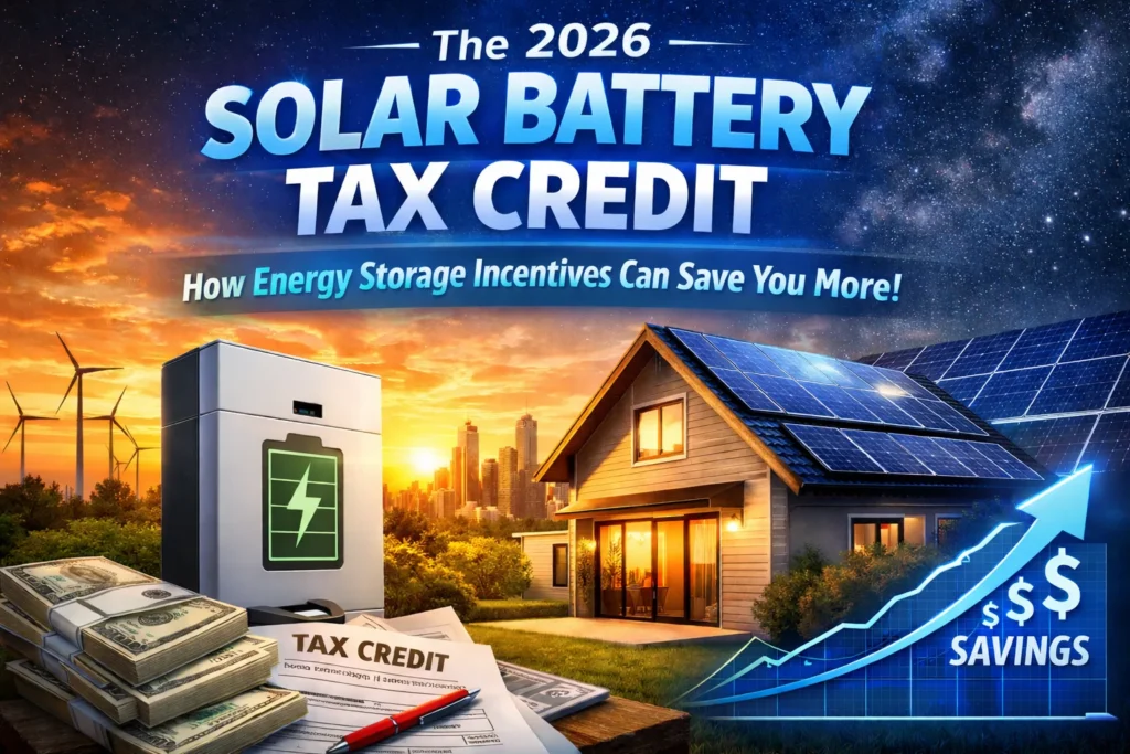 solar battery tax credit